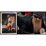 Load image into Gallery viewer, Billy Gibbons of ZZ Top 5x7 photo signed with proof
