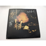 Load image into Gallery viewer, Pearl Jam Eddie Vedder Jeff Ament Mike McCready Stone Gossard Matt Cameron Riot Act original 2002 LP signed with proof
