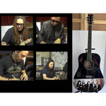 Load image into Gallery viewer, Evanescence One of A kind 39&#39; inch full size acoustic guitar signed with proof
