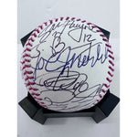 Load image into Gallery viewer, Chicago Cubs 2016 World Series champions team signed commemorative baseball Anthony Rizzo Joe Maddon Kris Bryant WS mvp Ben Zobrist
