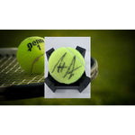 Load image into Gallery viewer, Andre Agassi legendary tennis star tennis ball signed with proof
