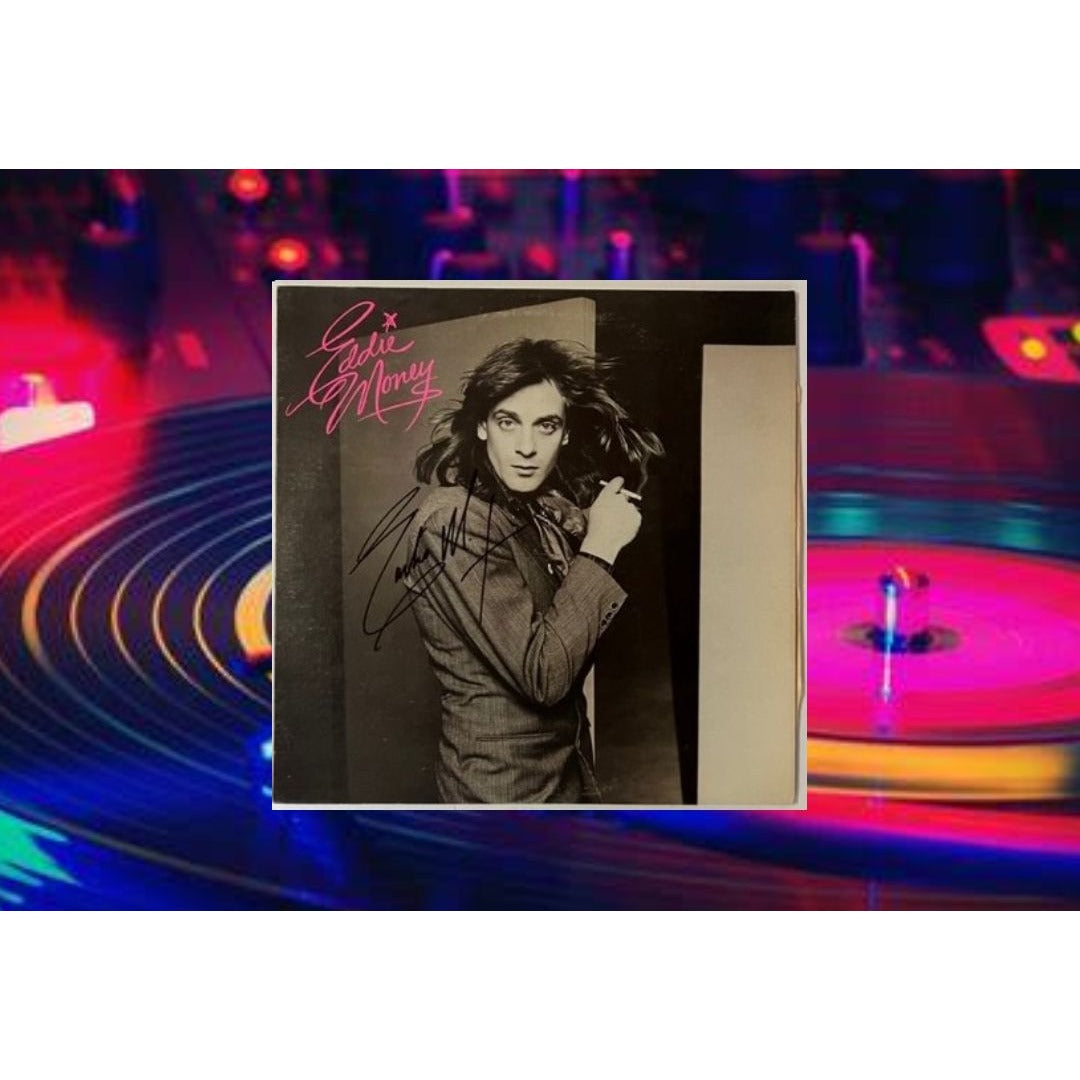 Edward Joseph  "Eddie Money " lp signed with proof $249 or $549