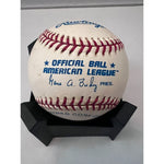 Load image into Gallery viewer, Ronald Reagan official Rawlings Major League Gene Buddig baseball signed with proof

