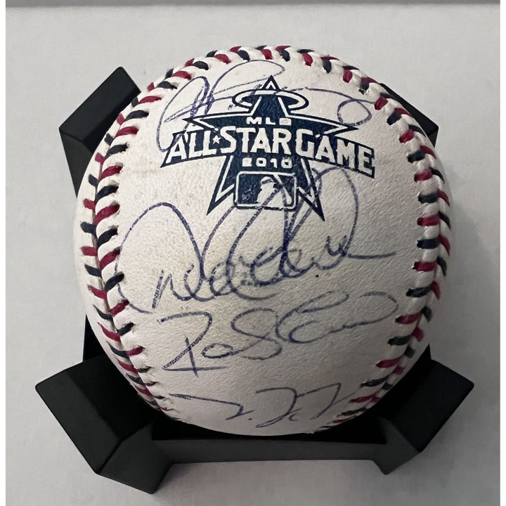 New York Yankees Derek Jeter Alex Rodriguez Robinson canoe Mark Teixeira Mariano Rivera CC Sabathia Andy Pettit MLB baseball signed with pro