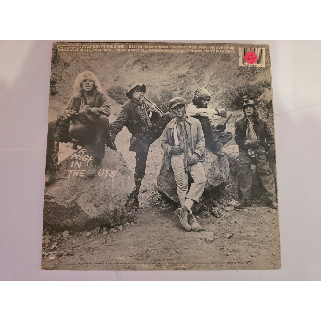 Aerosmith "Night in the Ruts" LP signed with proof.