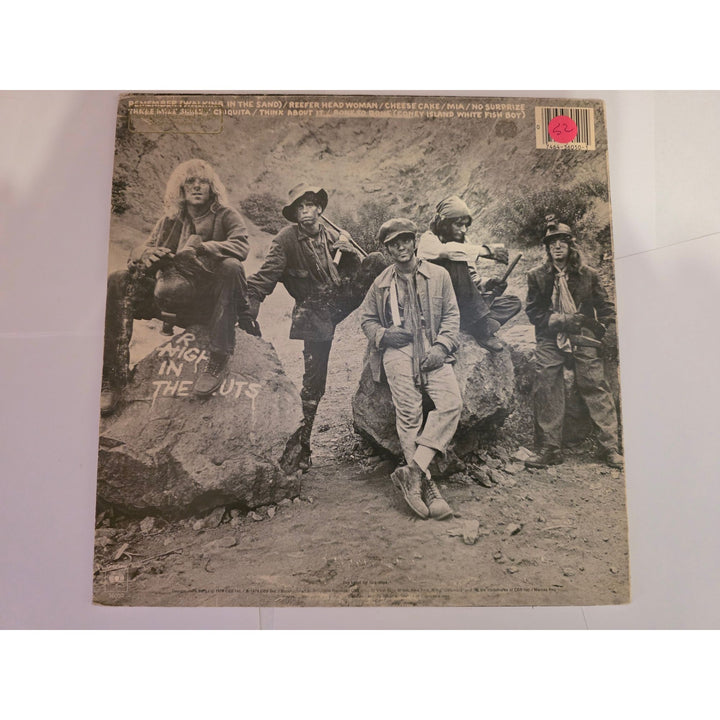 Aerosmith "Night in the Ruts" LP signed with proof.
