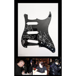 Load image into Gallery viewer, Limp Bizkit Fred Durst, Wes Borland, Sam Rivers, DJ Lethal and John Otto stratocaster electric guitar pickguard signed with proof
