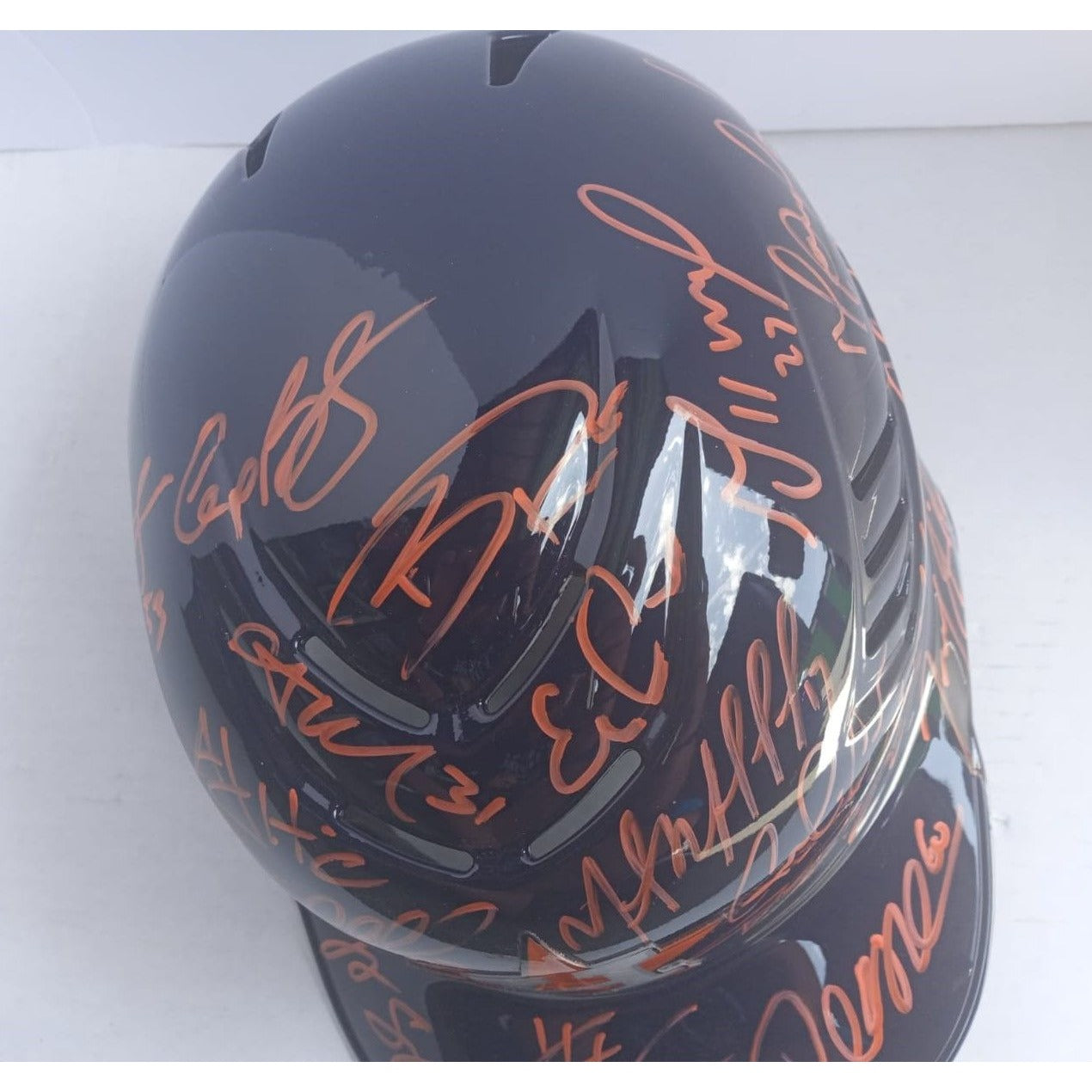 Houston Astros Jose Altuve Justin Verlander George Springer 2016 World Series champions team signed batting helmet