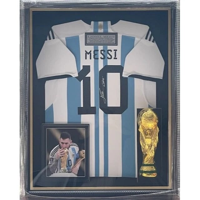 Lionel Messi Argentina jersey signed  with proof