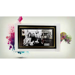 Load image into Gallery viewer, Jimmy Page Robert Plant John Bonham John Paul Jones signed and framed 8x10 and ticket
