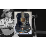 Load image into Gallery viewer, Garth brooks full size acoustic guitar signed with proof
