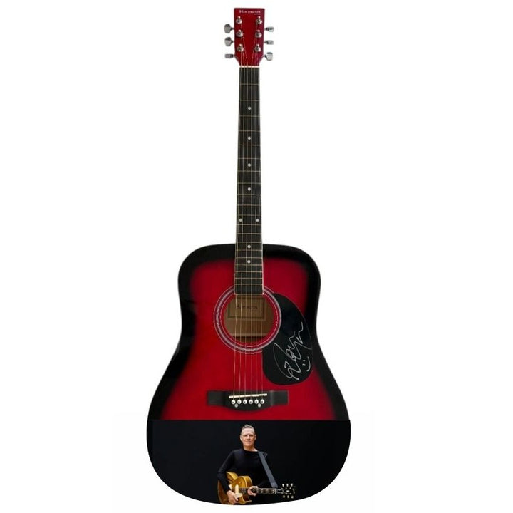 Brian Adams One of a Kind full size acoustic guitar signed with proof.