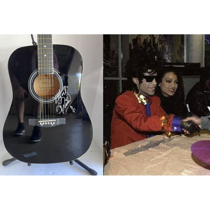 Prince One of A kind  full size acoustic guitar signed with proof