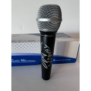 Chris Cornell Sound Garden microphone signed with proof