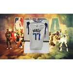 Load image into Gallery viewer, Luca Doncic Dallas Mavericks size 48 Nike game model jersey signed with proof
