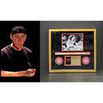 Load image into Gallery viewer, Neil Peart legendary drummer of Rush signed drum stick Museum quality frame with proof
