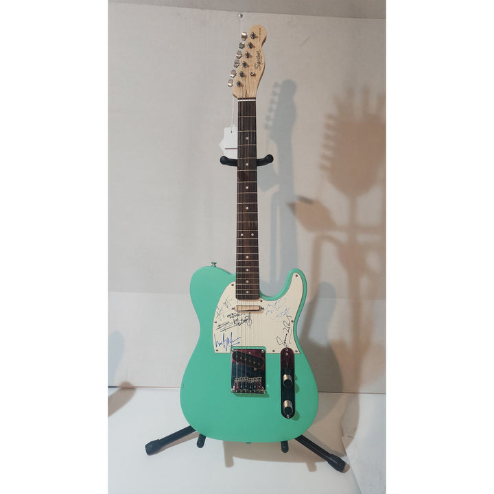 Keith Richards, Bill Wyman , Ronnie Wood, Mick Jagger & Charlie Watts The Rolling Stones authentic Fender telecaster full guitar signed