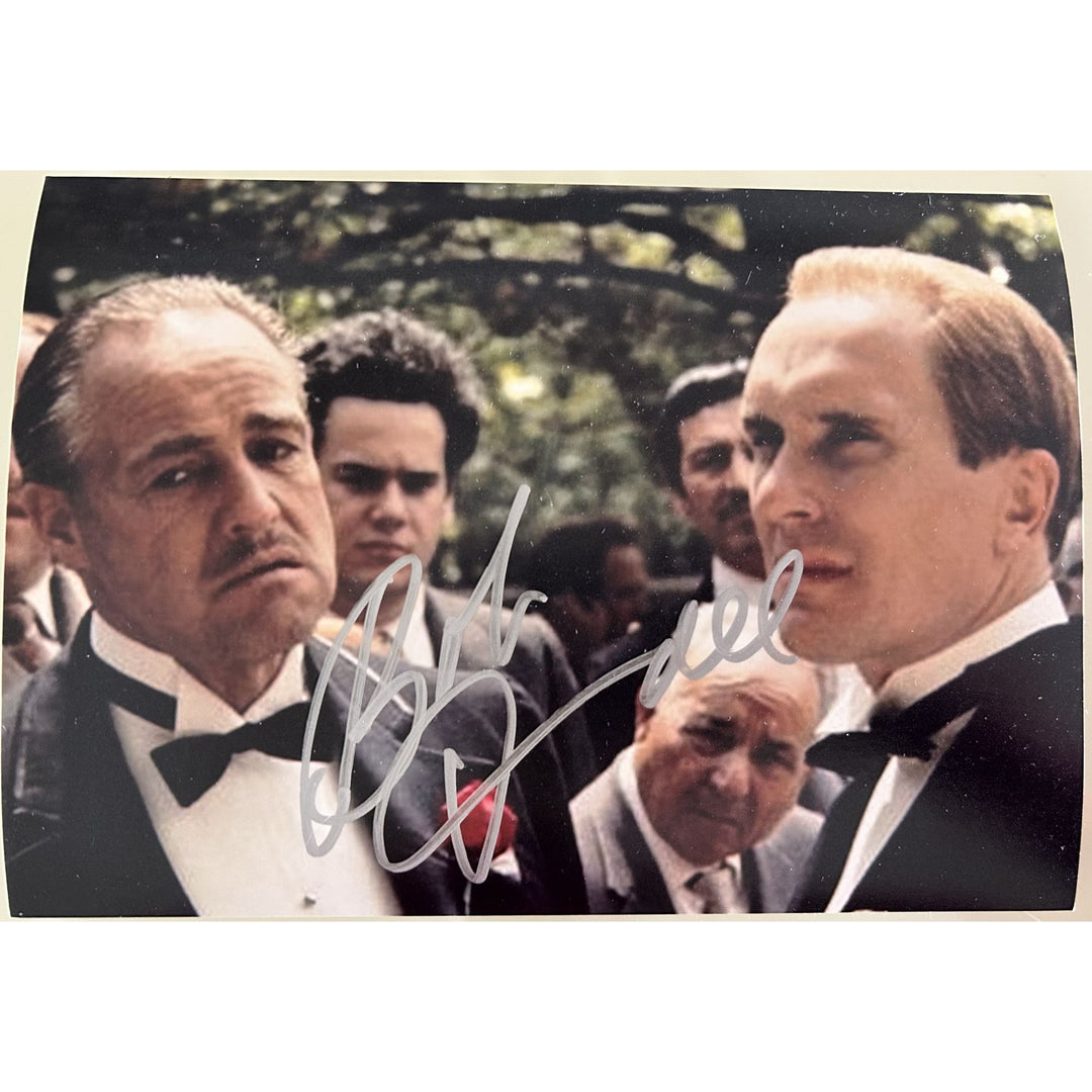 Robert Duvall  "Tom Hagen"  "The Godfather" 5X7 photo signed with proof.