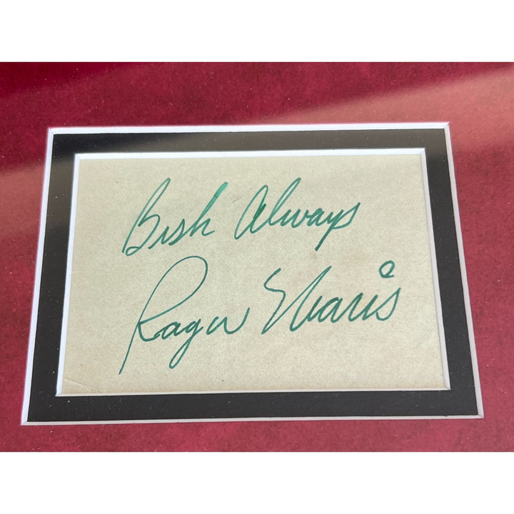 St. Louis Cardinals 1964 Roger Maris,  Tim McCarver, Bob Gibson,  Mike Shannon & Lou Brock 18x33 framed with proof