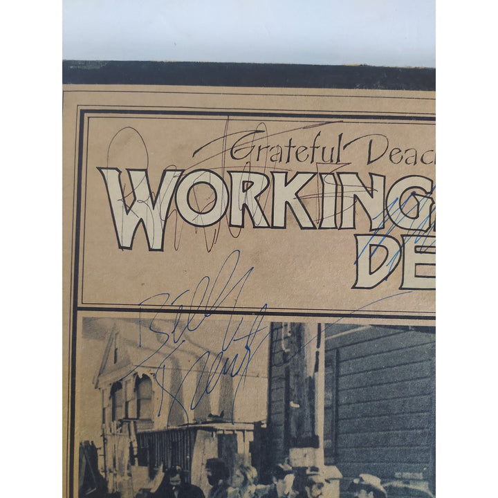 The Grateful Dead working man's dead original LP signed with proof