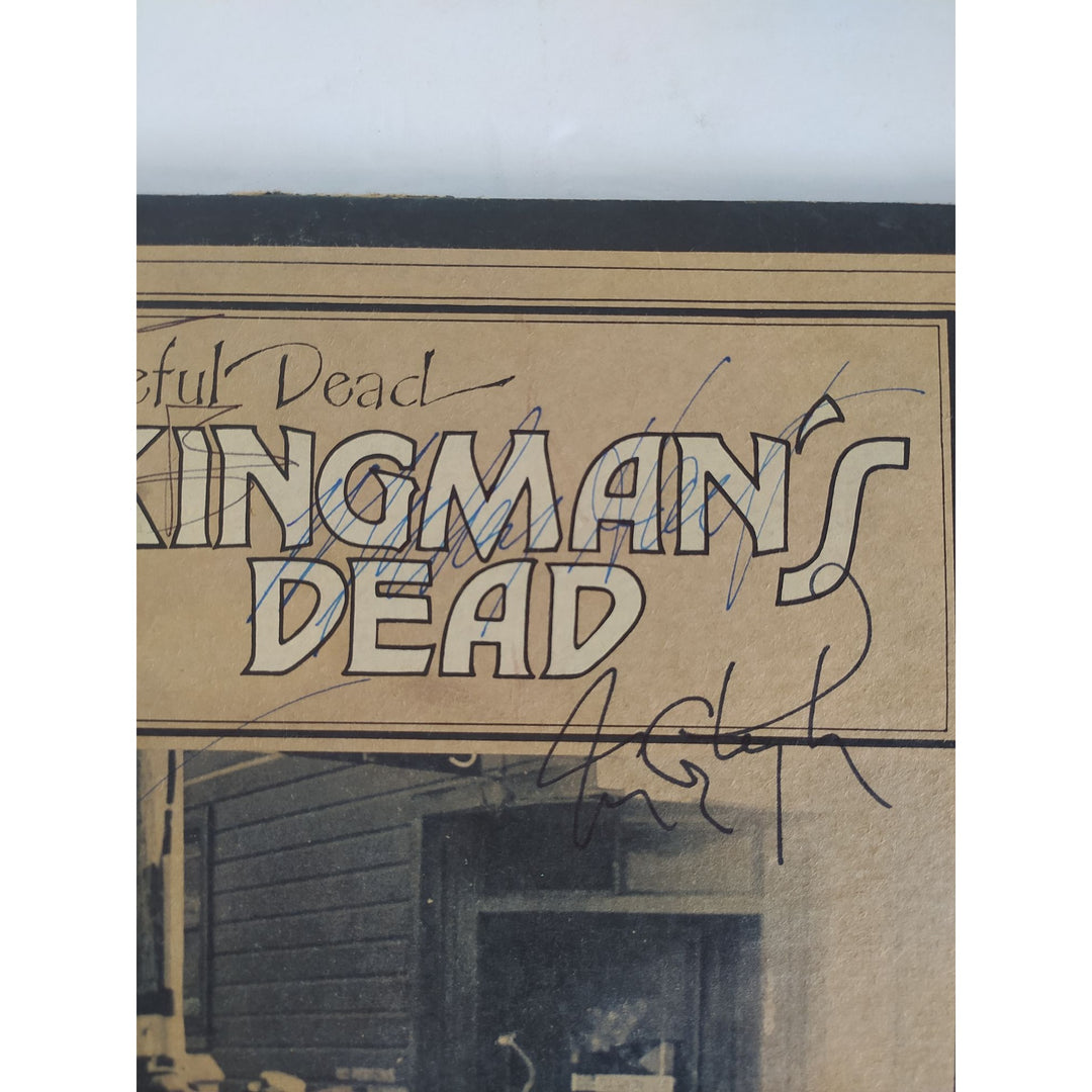 The Grateful Dead working man's dead original LP signed with proof