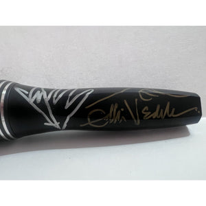 Eddie Vedder Pearl Jam Chris Cornell Soundgarden microphone signed with proof