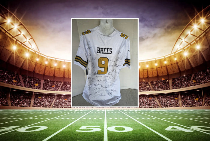 Drew Brees New Orleans Saints Nike XL Game Model Jersey 2016 Team Signed