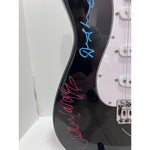 Load image into Gallery viewer, The Moody Blues Justin Hayward John Lodge Ray Thomas  electric guitar signed with proof
