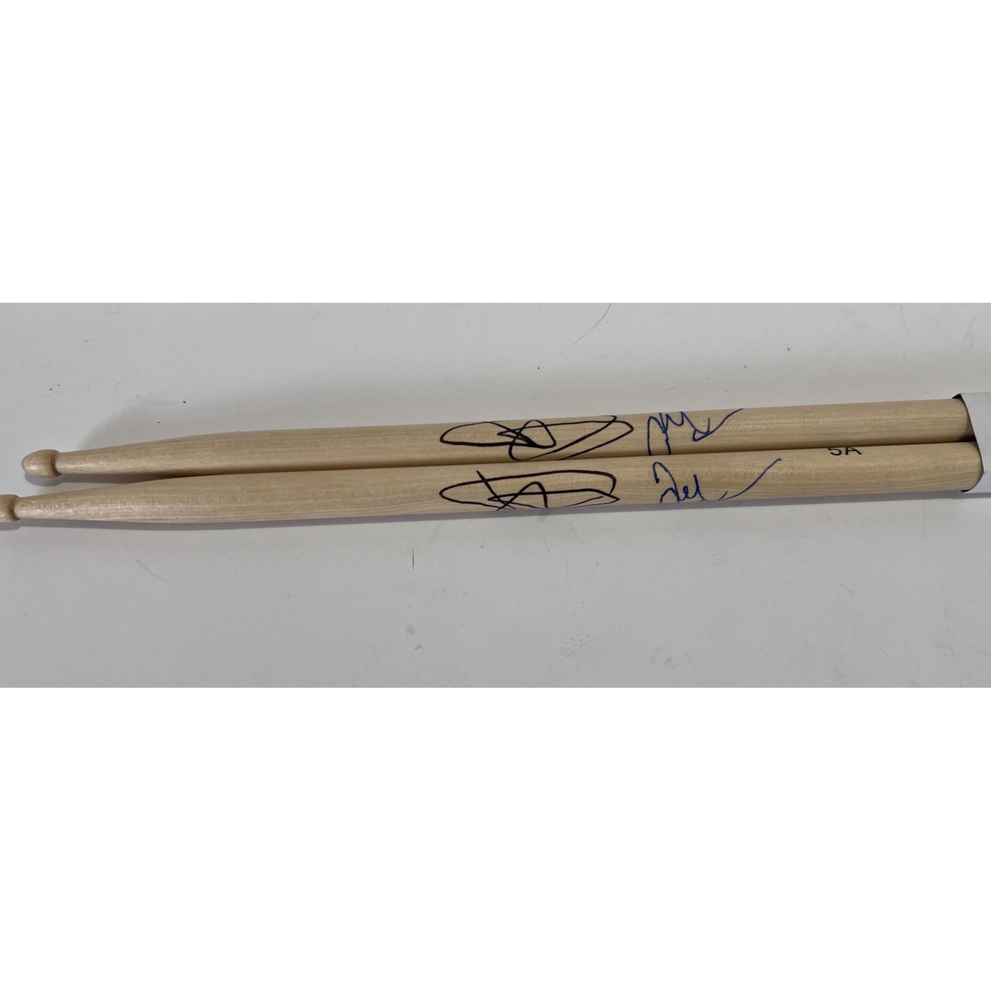 Taylor Hawkins David Grohl Foo Fighters Drumsticks signed with proof