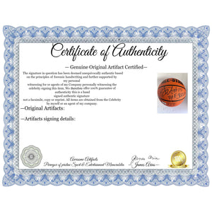 Nicola Jokic Denver Nuggets official Spalding NBA Basketball signed with proof