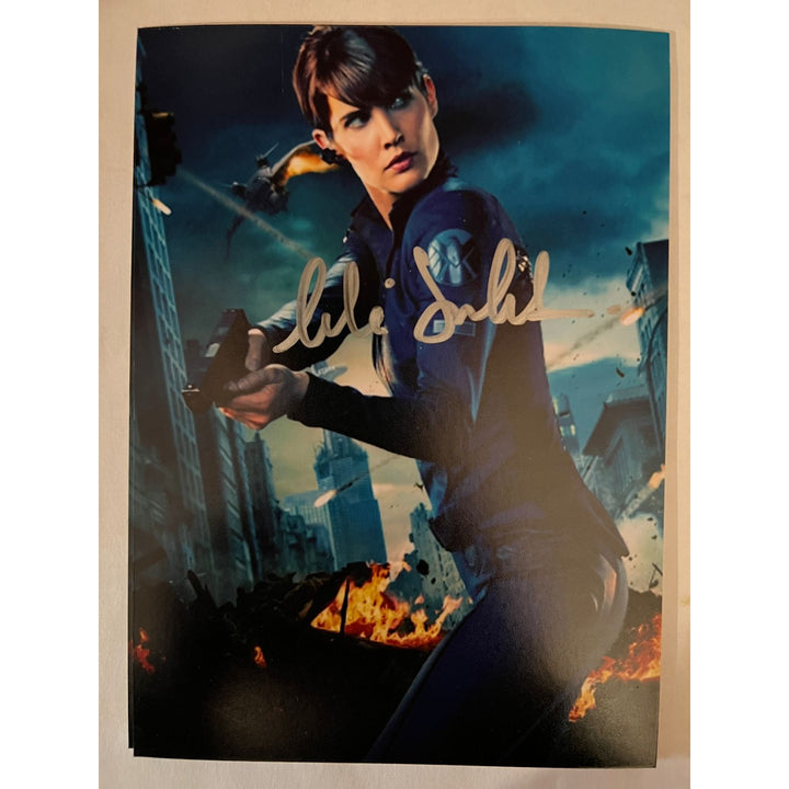 Cobie Smulders Maria Hill The Avengers 5x7 photograph signed