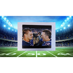 Load image into Gallery viewer, Rob Gronkowski Tom Brady New England Patriots Super Bowl champions 8 by 10 photo signed with proof
