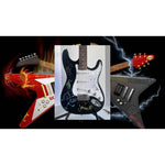 Load image into Gallery viewer, Pearl Jam Eddie Vedder Jeff Ament Stone Gossard Mike McCready full size Stratocaster electric guitar signed with proof
