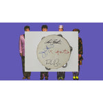 Load image into Gallery viewer, David Byrne Talking Heads 10&#39; tambourine signed with proof
