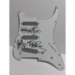 Load image into Gallery viewer, Pete Burns Dead or Alive Fender Stratocaster electric guitar pick guard signed with proof
