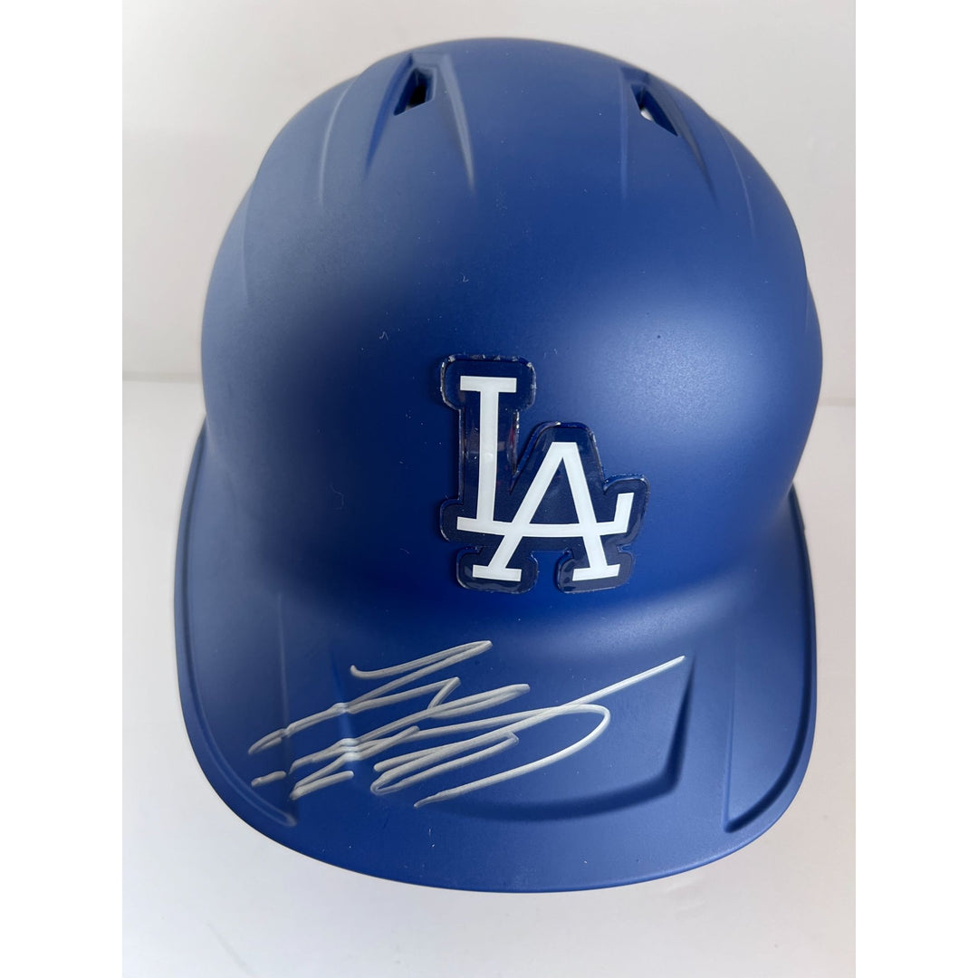 Shohei Ohtani Los Angeles Dodgers MLB Rawlings game model full size helmet signed with proof