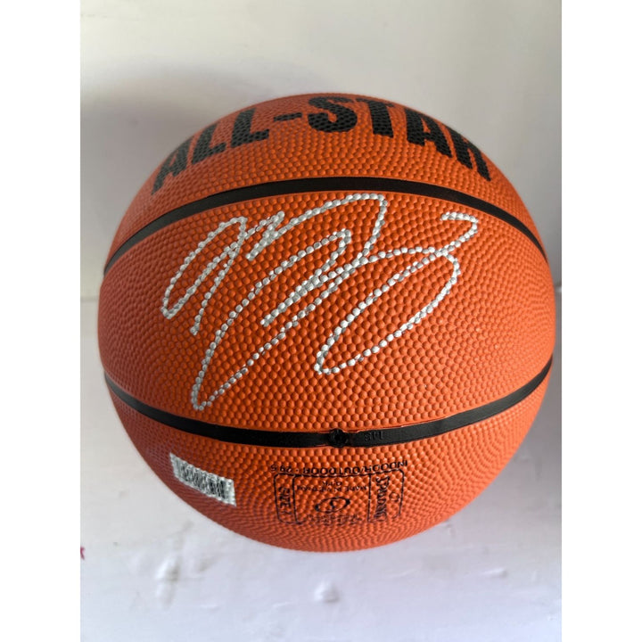 LeBron James los Angeles Lakers official Spalding NBA Basketball signed with proof