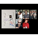 Load image into Gallery viewer, David Lee Roth Eddie Van Halen Michael Anthony Alex Van Halen Fender Stratocaster electric pickguard signed with proof
