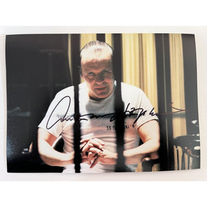 Anthony Hopkins Silence of the Lambs 5x7 photo signed with proof