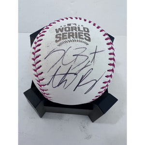 Chicago Cubs 2016 commemorative World Series Baseball Anthony Rizzo and Kris Bryant signed with proof