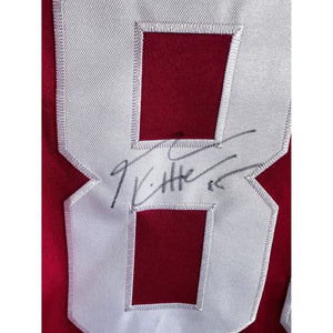 George Kittle San Francisco 49ers Nike size extra large game model Jersey signed with proof