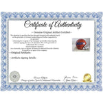 Load image into Gallery viewer, Florida Gators Tim Tebow Percy Harvin Urban Meyer Riddell mini helmet signed with proof
