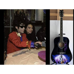 Prince One of A kind 39' inch full size acoustic guitar signed with proof