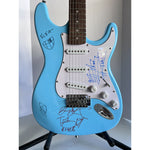 Load image into Gallery viewer, RHCP electric guitar Anthony Kiedis Chad Smith flea John Frusciante signed with proof
