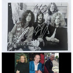 Load image into Gallery viewer, Jimmy Page Robert Plant John Paul Jones Led Zeppelin 8x10 photo signed with proof
