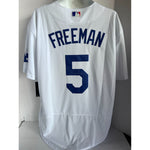 Load image into Gallery viewer, Freddie Freeman Los Angeles Dodgers nike jersey signed with proof.
