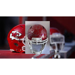 Load image into Gallery viewer, Kansas City Patrick Mahomes Andy Reid Travis Kelce 2022-23 Super Bowl champions Riddell Speed full size helmet team signed with proof
