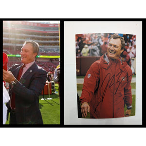 John Lynch San Francisco 49ers VP Hoffer 5x7 photo signed with proof