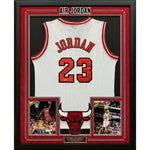 Load image into Gallery viewer, Michael Jordan Chicago Bulls signed jersey with proof

