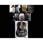 Load image into Gallery viewer, Stevie Nicks Peter Green Mick Fleetwood John and Christy McVie Lindsay Buckingham Fleetwood Mac full size acoustic guitar signed with proof
